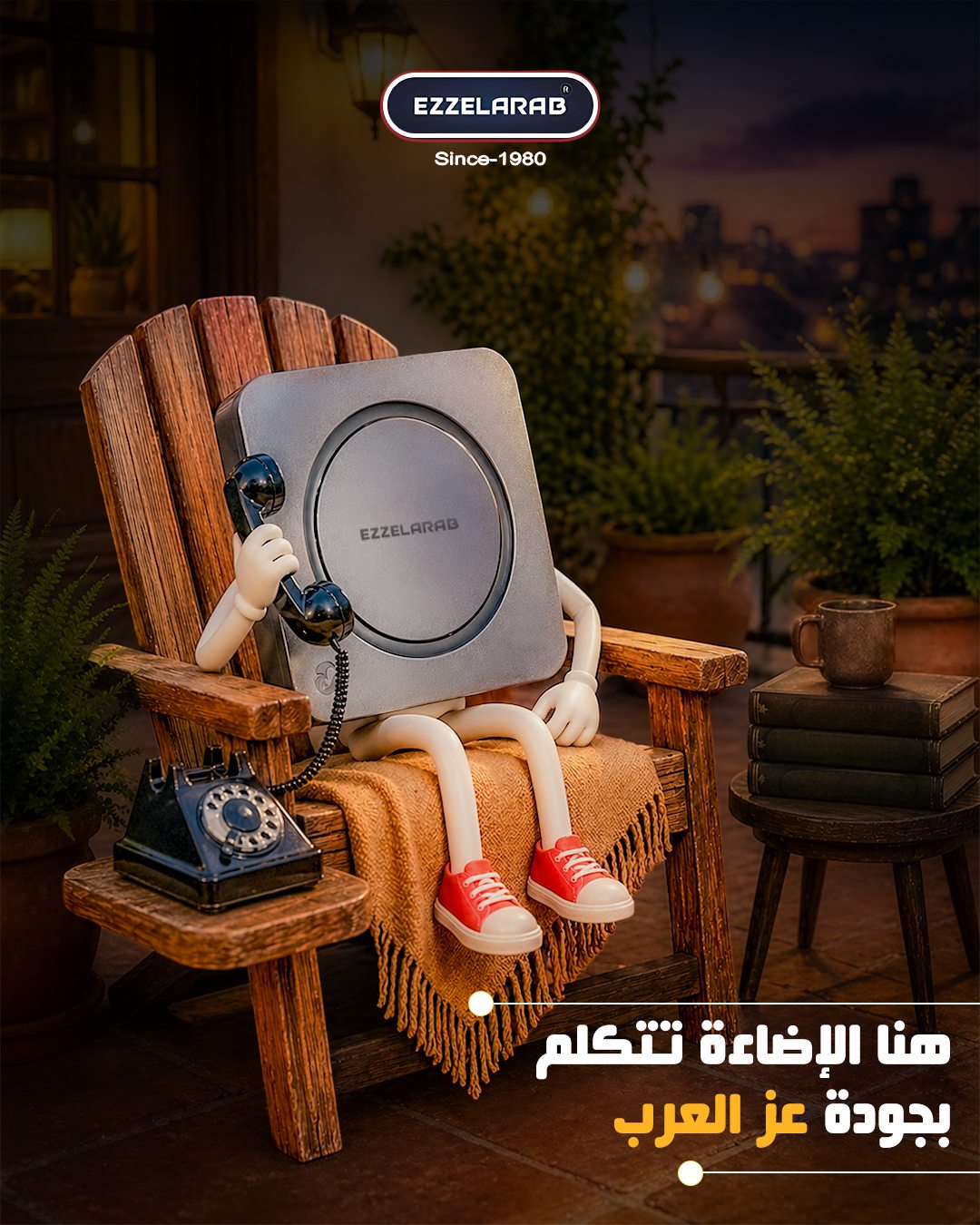Ezz Alarab — هنا الإضاءة تتكلم… بجودة عز العرب